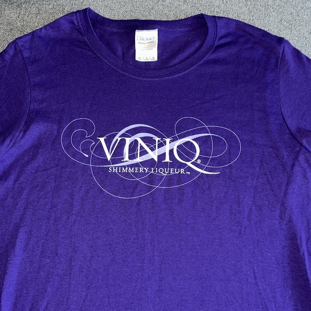Purple cotton viniq t-shirt